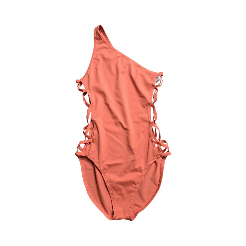 Norma Kamali One Shoulder X‎ Mio One Piece Swimsuit in Nylon Size: S